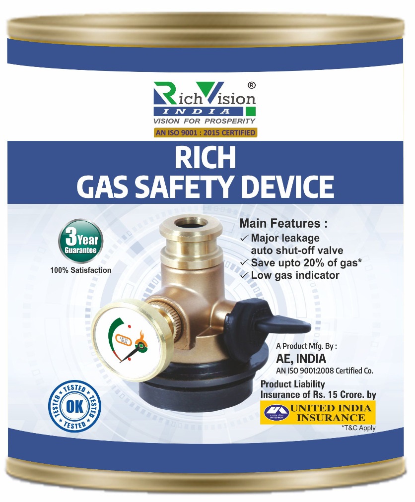RICH GAS SAFETY DEVICE VERTICAL